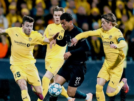 بودو/گلیمت ۲-۲ تاتنهام؛ فرار لحظه آخری اسپرز از یک شکست ناباورانه