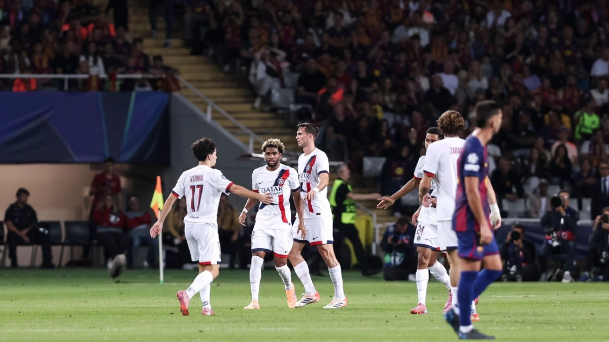 بارسلونا 1 - 2 پاری‌سن‌ژرمن؛ شکست آبی‌اناری‌ها با گل دقیقه ۹۰ راموس