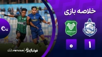 خلاصه بازی ملوان 1-0 خیبر