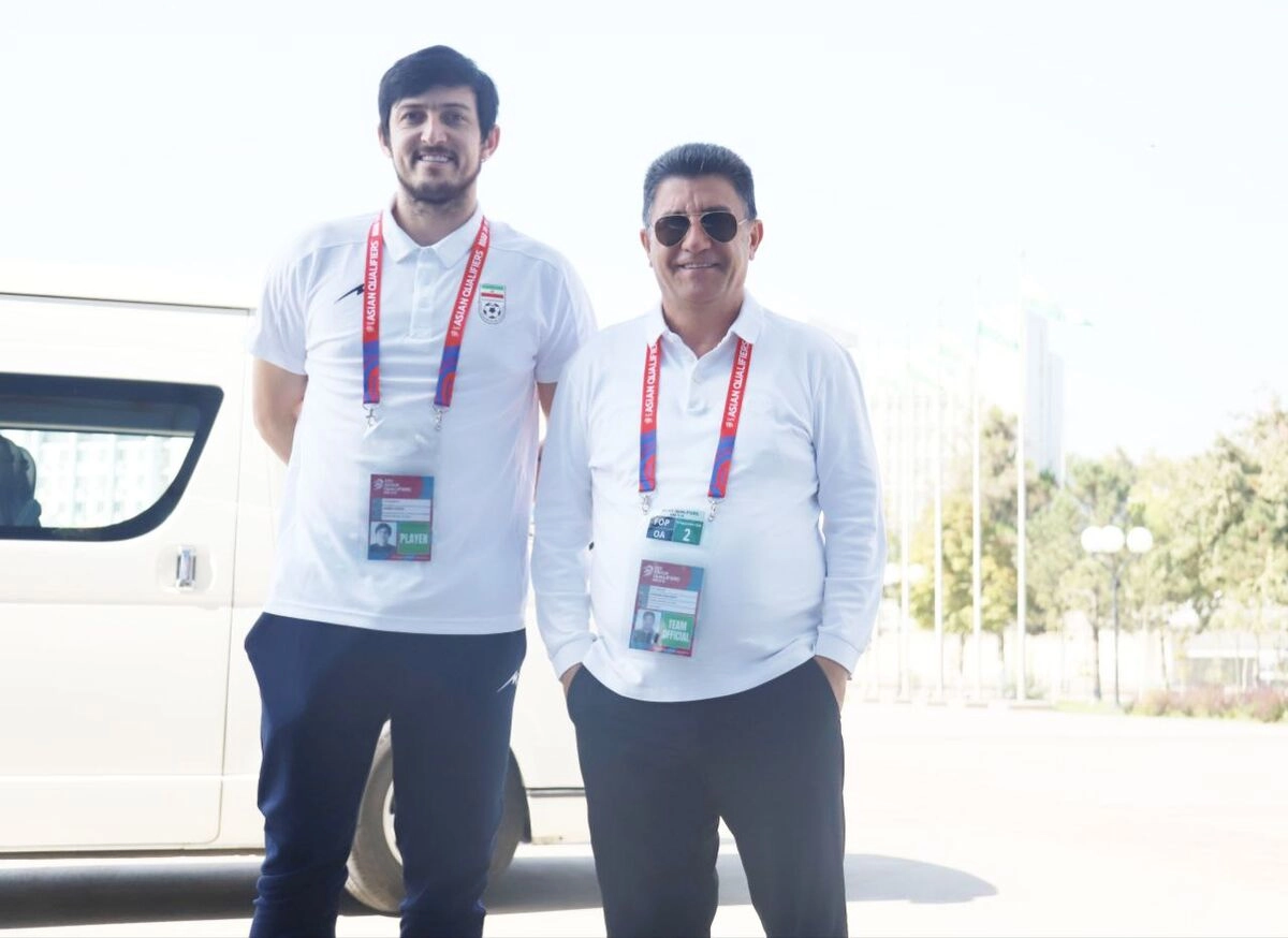 واکنش احساسی قلعه‌نویی به مصدومیت سردار + عکس