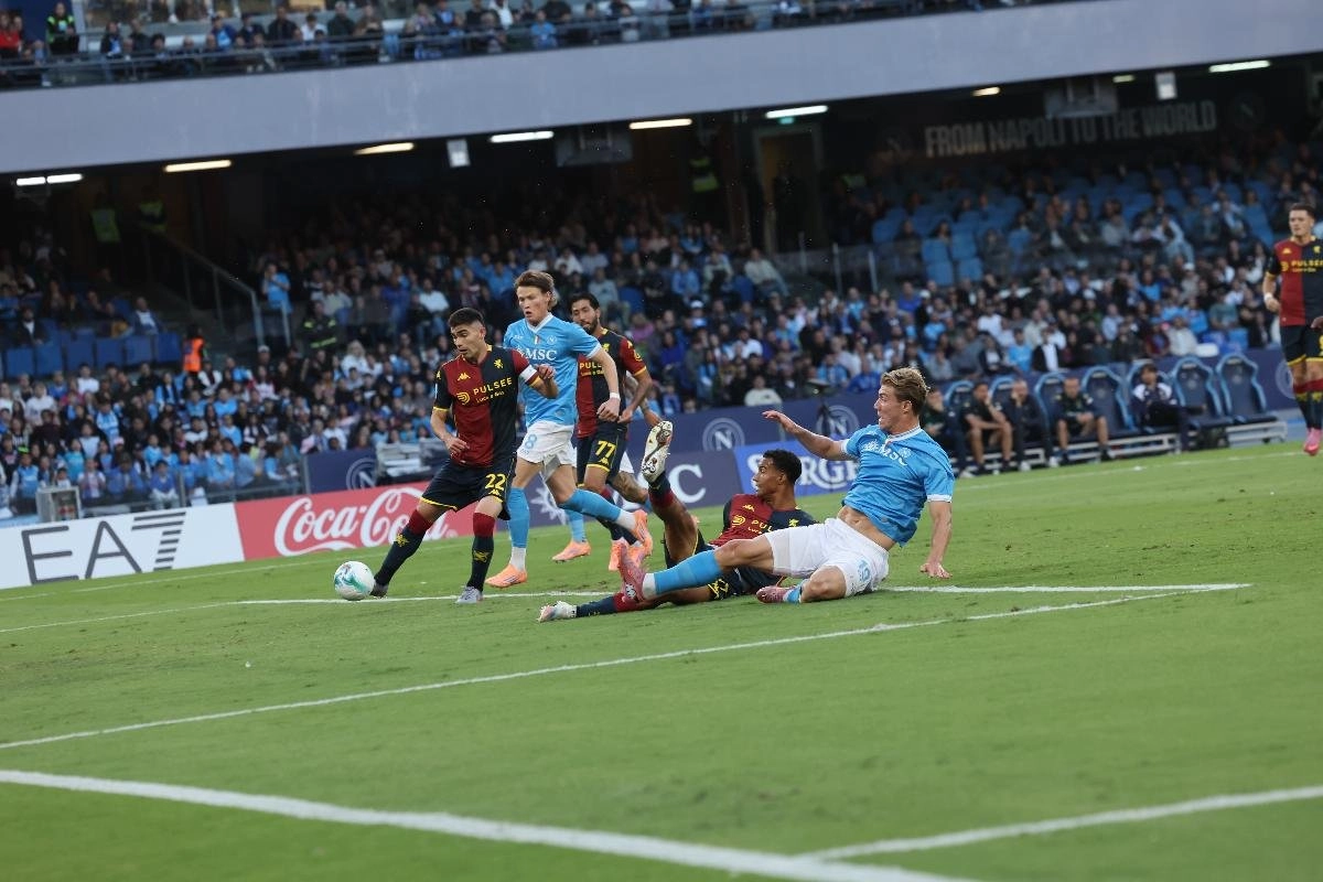 ناپولی ۲-۱ جنوا؛ با هویلون روی دور خوشبختی