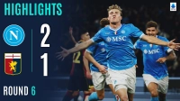 خلاصه بازی ناپولی 2-1 جنوا