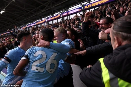 برنتفورد ۰-۱ منچسترسیتی؛ هالند و دیگر هیچ