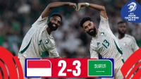 خلاصه بازی اندونزی 2-3 عربستان