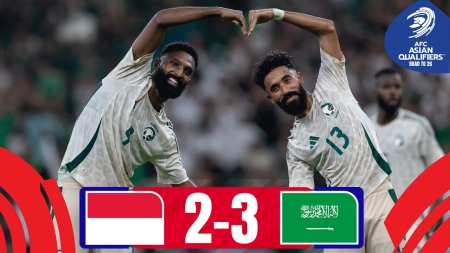 خلاصه بازی اندونزی 2-3 عربستان