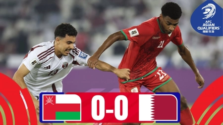 خلاصه بازی عمان 0-0 قطر