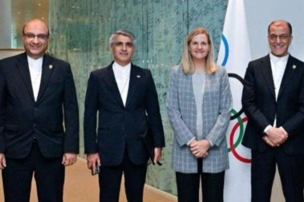 رئیس کمیته المپیک ایران با ریاست جدید IOC ملاقات کرد