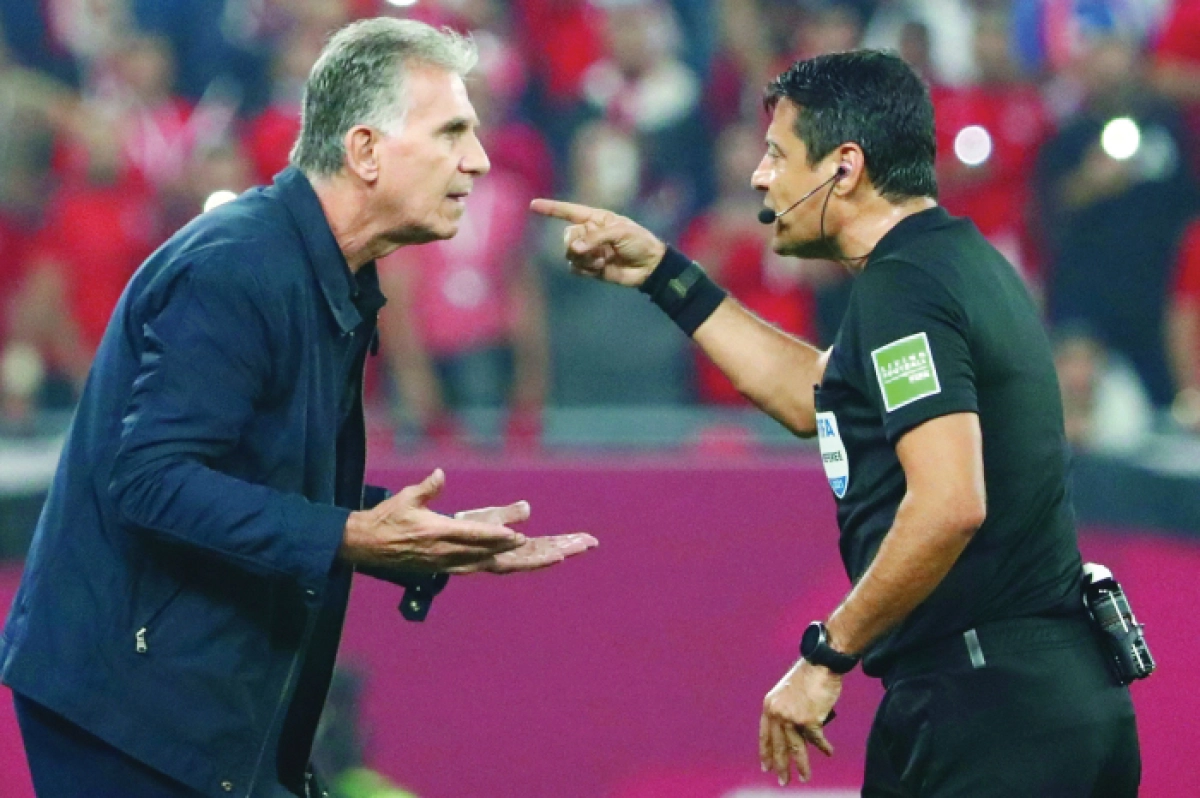 داور دیدار عمان و امارات انتخاب شد؛ فغانی و کی‌روش به هم رسیدند