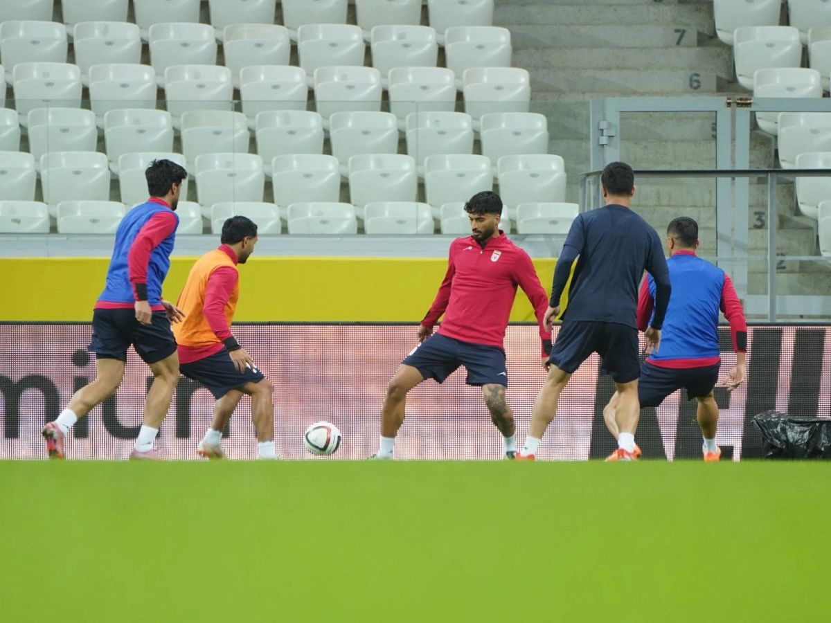 حضور پرتعداد رسانه‌های روسی در آخرین تمرین تیم ملی