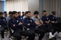 جلسه فنی ژنرال با ملی‌پوشان پیش از بازی با روسیه