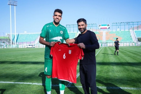 تقدیر تیم امید از مدافع با اخلاق ذوب‌آهن