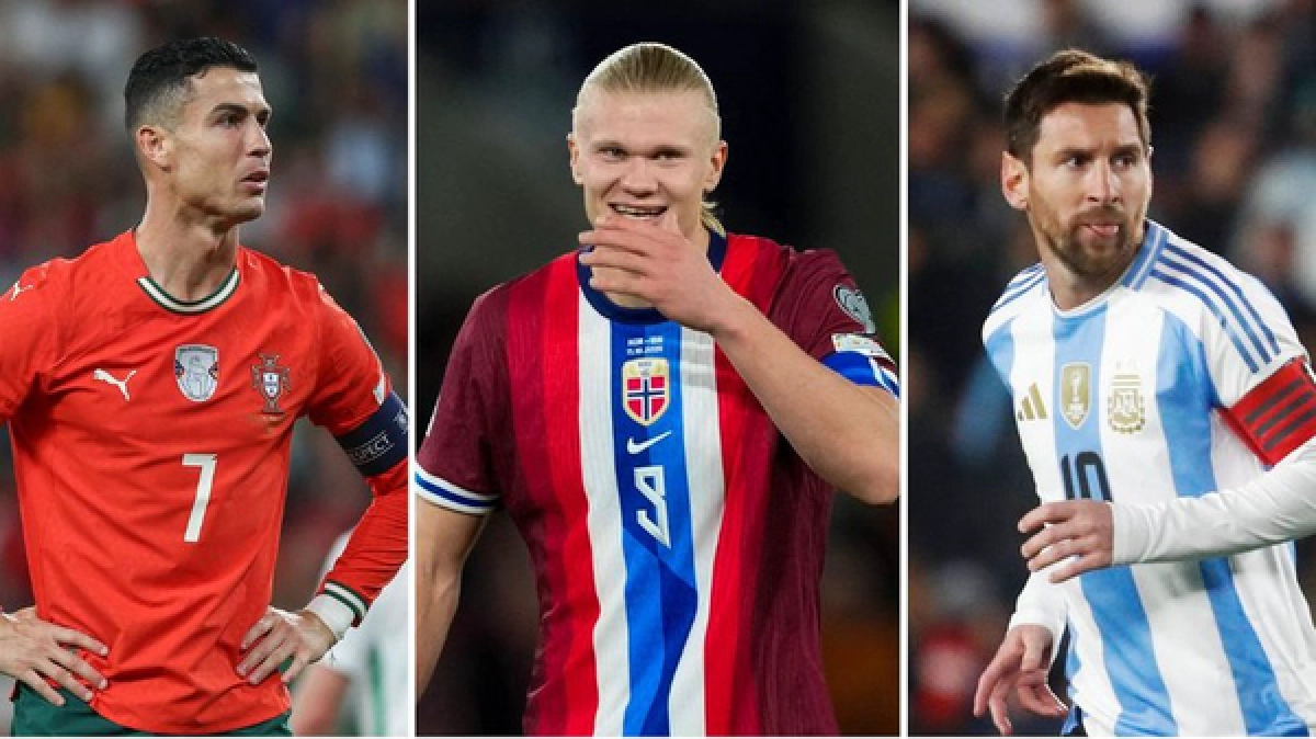 عبور تاریخی هالند از مسی و رونالدو