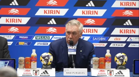 آنچلوتی: باید از شکست مقابل ژاپن درس بگیریم