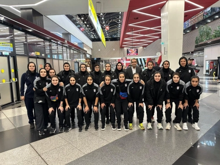 ملی‌پوشان فوتسال بانوان عازم تولا شدند