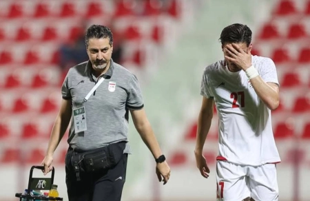 پیام انگیزشی کسری طاهری پس از عمل جراحی موفق زانو + عکس