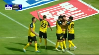 گل اول سپاهان به استقلال خوزستان توسط محمد دانشگر