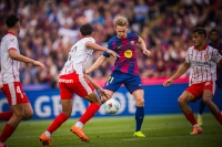 بارسلونا ۲-۱ ژیرونا؛ آرائوخو قهرمان غیرمنتظره فلیک