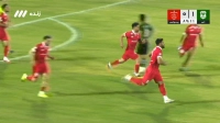 گل اول پرسپولیس به خیبر توسط امید عالیشاه