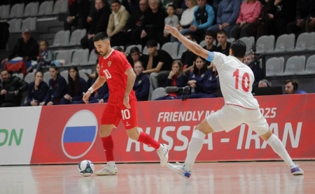 شکست پرگل تیم ملی فوتسال برابر روسیه در غیاب ستاره‌ها