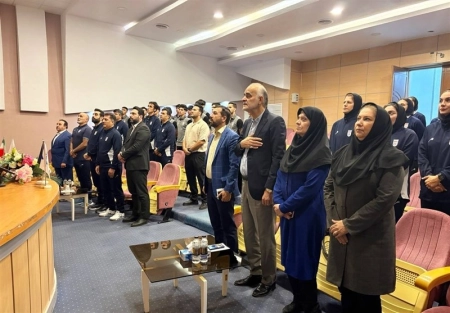 مراسم بدرقه تیم‌های فوتسال دختران و پسران زیر ۱۷ سال ایران برگزار شد + عکس
