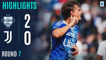 خلاصه بازی کومو 2-0 یوونتوس