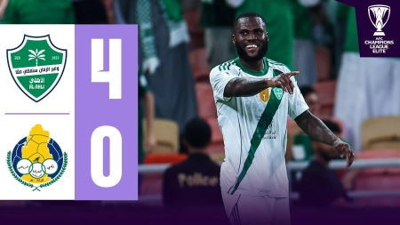 خلاصه بازی الاهلی 4-0 الغرافه