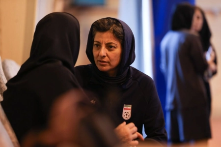 بورد تخصصی شهرزاد مظفر و لباس تیم ملی در موزه فیفا + عکس