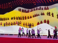 بازی‌های آسیایی جوانان؛ رژه کاروان فلسطین در میان تشویق‌های بی‌امان