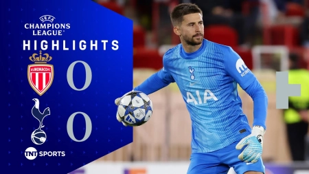 خلاصه بازی موناکو 0-0 تاتنهام