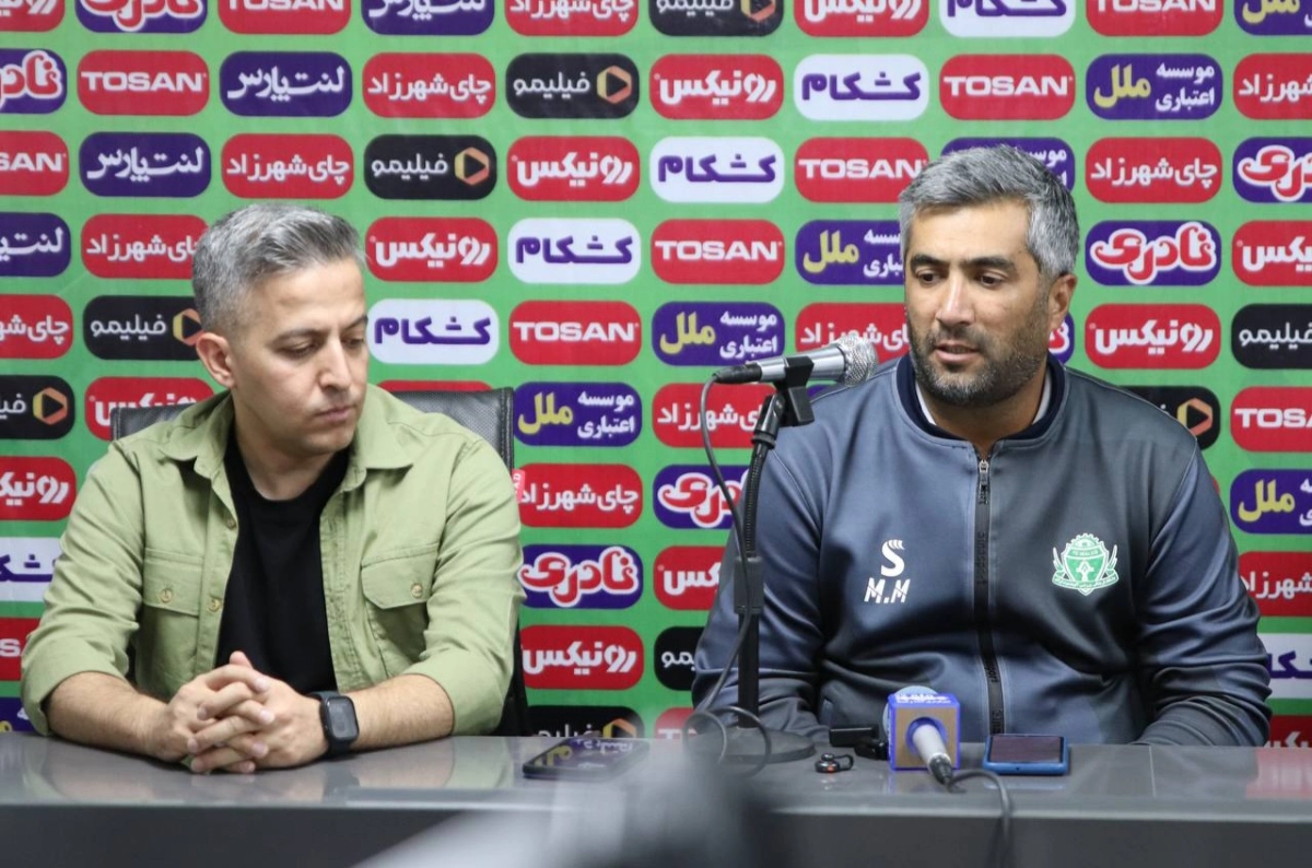 مربی آلومینیوم: می‌توانستیم با موقعیت آخر بازی برنده شویم