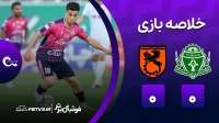 خلاصه بازی آلومینیوم 0-0 مس رفسنجان