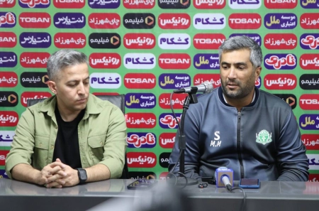 مربی آلومینیوم: می‌توانستیم با موقعیت آخر بازی برنده شویم