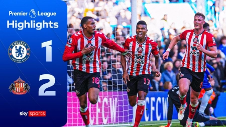 خلاصه بازی چلسی 1-2 ساندرلند