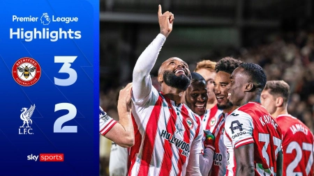 خلاصه بازی برنتفورد 3-2 لیورپول