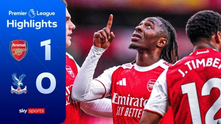 خلاصه بازی آرسنال 1-0 کریستال پالاس
