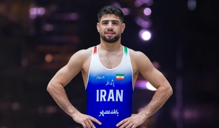 کشتی آزاد امیدهای جهان | مهدی یوسفی به نقره رسید