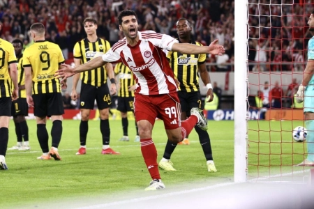 پیروزی المپیاکوس در حضور ۷۵ دقیقه‌ای طارمی