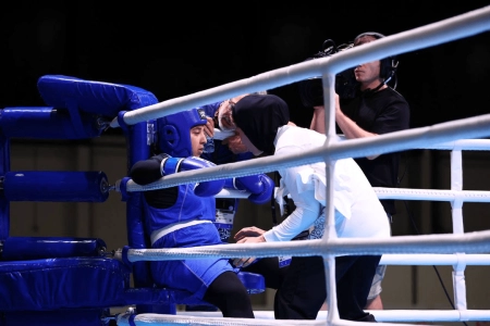 بازی‌های آسیایی جوانان | شرافتمند در یک قدمی طلا و رستگار تاریخ‌ساز بوکس بانوان