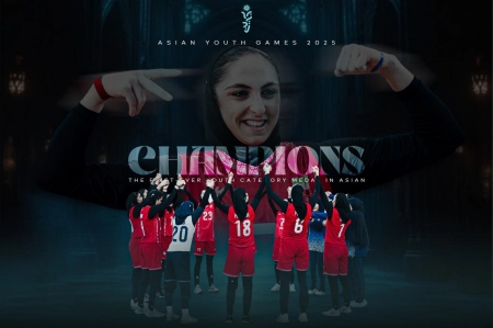 بازی‌های آسیایی جوانان | قهرمانی، این‌بار نوبت دختران والیبالیست