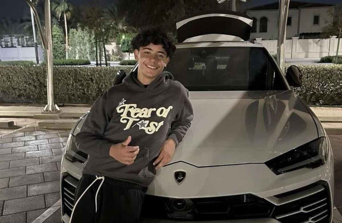 لامبورگینی ۲۶۵ هزار یورویی، هدیه لاکچری رونالدو به پسر ۱۵ساله‌اش + عکس