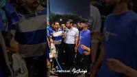 گفتگو با هواداران استقلال بعد از پیروزی مقابل آلومینیوم