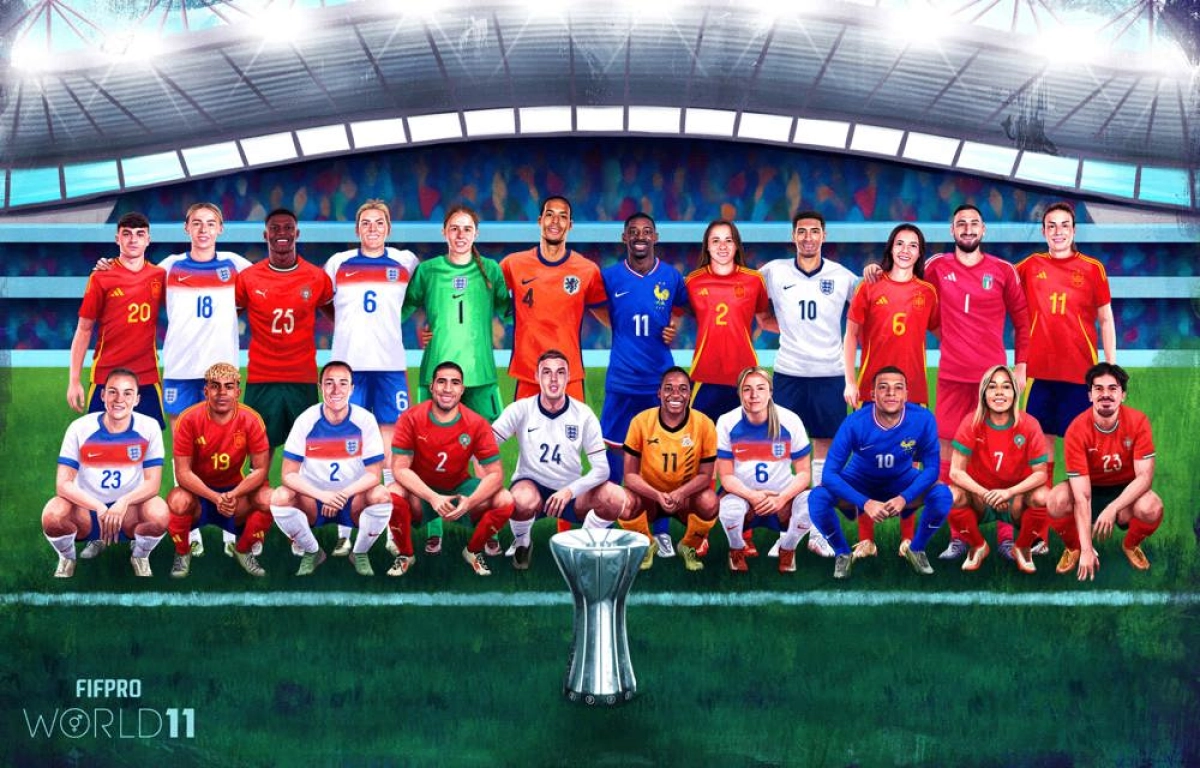 بدون بازیکنی از آمریکای جنوبی؛ تیم منتخب سال فیفا در سیطره پاری‌سن‌ژرمن