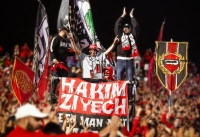 طوفان حمایت از زیاش؛ ۷۰ هزار هوادار کازابلانکا فریاد فلسطین سر دادند