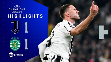 خلاصه بازی یوونتوس 1-1 اسپورتینگ
