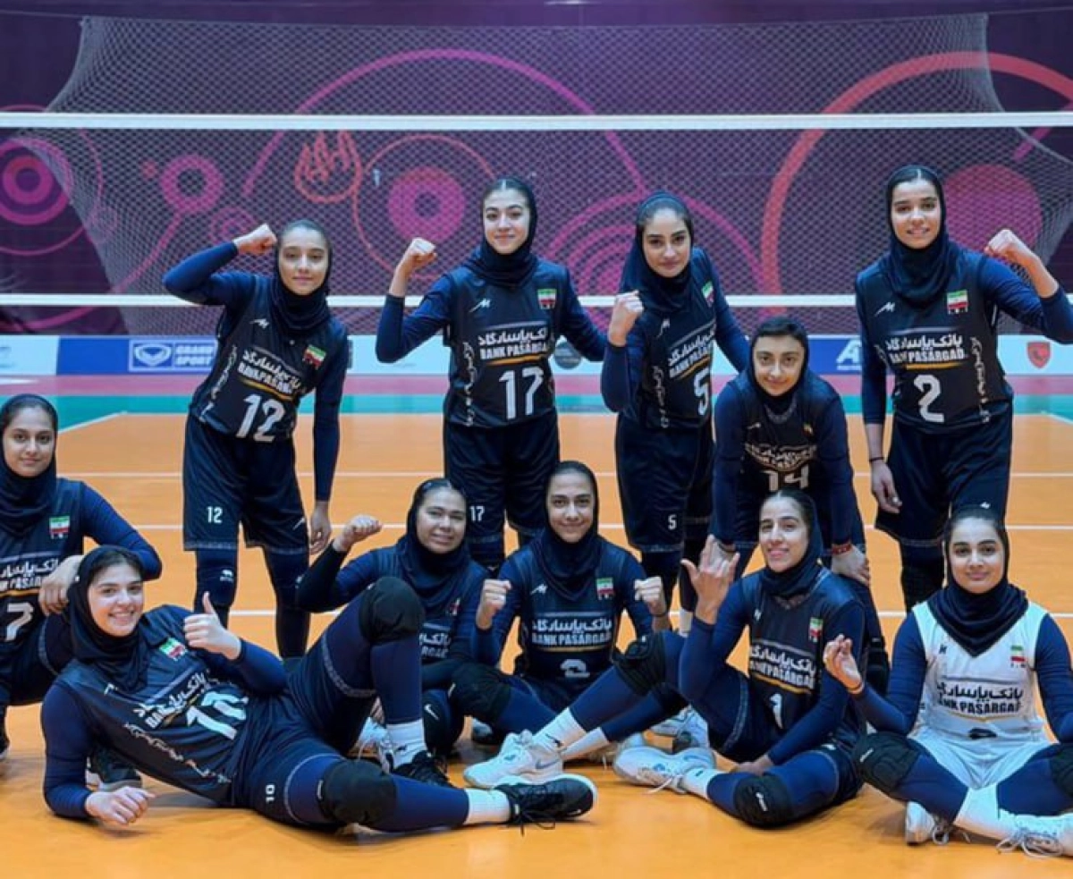 والیبال قهرمانی زیر ۱۶ سال دختران آسیا | صعود مقتدرانه ایران به مرحله بعد