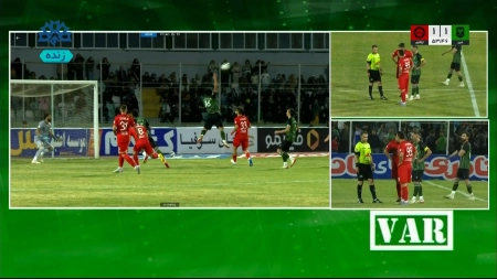 اتاق VAR | توپ به دست بازیکن خیبر برخورد کرد؟