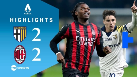 خلاصه بازی پارما 2-2 میلان