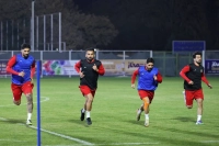 تمرین پرفشار ملی‌پوشان در آستانه سفر به امارات + عکس