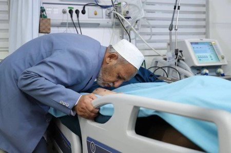 تشکر خانواده صابر کاظمی از رهبر انقلاب