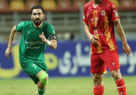 نسایی: با ده نفر هم منظم بودیم؛ مقابل پرسپولیس حریف آسانی نیستیم!